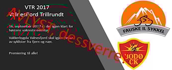 VTR 2017 er desverre avlyst.